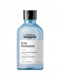 Глубоко очищающий шампунь Serie Expert Pure Resource для волос, склонных к жирности, 300 мл