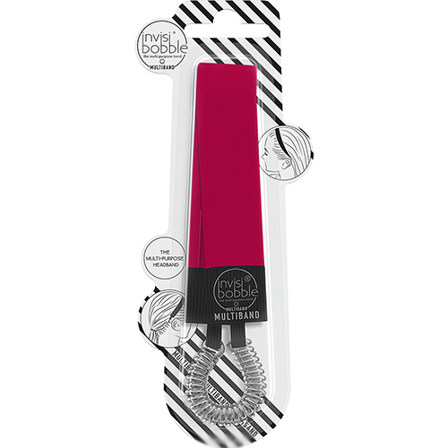 Invisibobble Multiband Red-y To Rumble - Резинка для волос, цвет красный, 1 шт