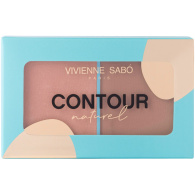 Палетка для контуринга лица Contour Naturel тон 04 песочно-бронзовый, 6 г