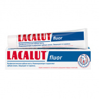 ЛАКАЛЮТ Lacalut fluor, профилактическая зубная паста, 75 мл