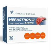 Комплекс аминокислот «Гепастронг Амино», 30 капсул