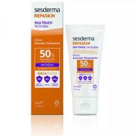 Солнцезащитное средство с нежностью шелка для лица REPASKIN SILK TOUCH Facial Sunscreen SPF 50, 50 мл