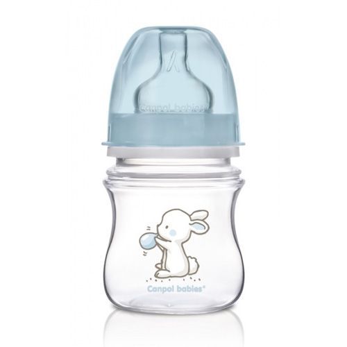 КАНПОЛ Бутылочка PP EasyStart с широким горлышком антиколиковая, 120 мл, 0+ Little cuties КАНПОЛ Бутылочка PP EasyStart с широким горлышком антиколиковая, 120 мл, 0+ Little cuties