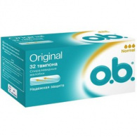o.b. Original Normal - Тампоны женские гигиенические, 32 шт o.b. Original Normal - Тампоны женские гигиенические, 32 шт
