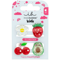 Мини заколки-крабики для детей Kids Frutti Fun, 4 шт