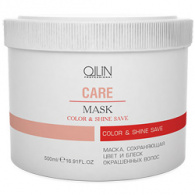 Ollin Care Color&Shine Save Mask - Маска, сохраняющая цвет и блеск окрашенных волос 500 мл