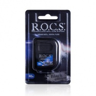 R.O.C.S. Black Edition - Расширяющаяся зубная нить, 40 м