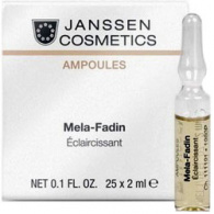Janssen Cosmetics Мela-Fadin - Концентрат мелафадин для пигментированной кожи в ампуле, 2 мл Janssen Cosmetics Мela-Fadin - Концентрат мелафадин для пигментированной кожи в ампуле, 2 мл