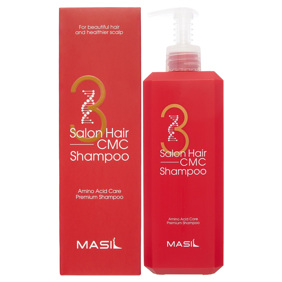 Восстанавливающий шампунь с аминокислотами 3 Salon Hair CMC Shampoo, 500 мл