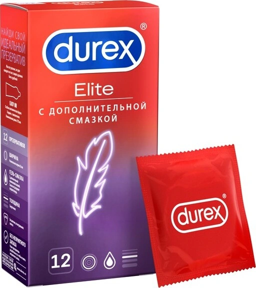 Дюрекс презервативы elite №12