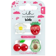 Мини заколки-крабики для детей Kids Frutti Fun, 4 шт