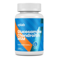 Хондропротектор для укрепления связок и суставов Glucosamine Chondroitin MSM, 90 таблеток