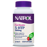 5-HTP «Ягодный микс» быстрорастворимая форма Fast Dissolve, 30 таблеток х 100 мг