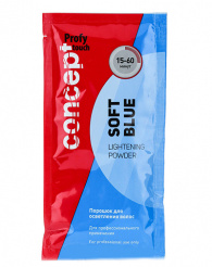Concept Soft Blue Lightening Powder - Порошок для осветления волос, 30 г Concept Soft Blue Lightening Powder - Порошок для осветления волос, 30 г