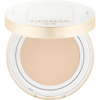 Тональный кушон «Прозрачное свечение» SPF40 21N Light Beige, 14 г