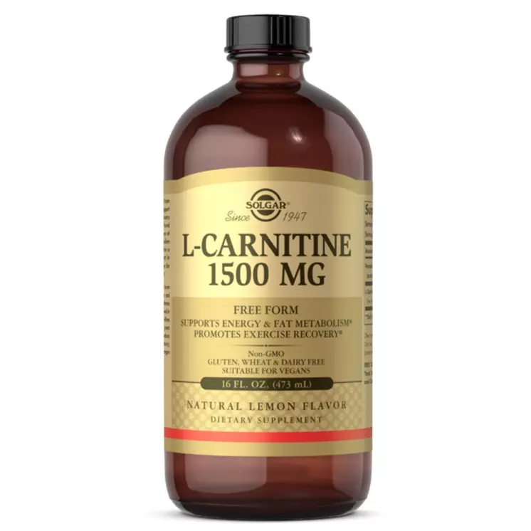 Жидкий L-Carnitine 1500 мг с натуральным лимонным вкусом, 473 мл