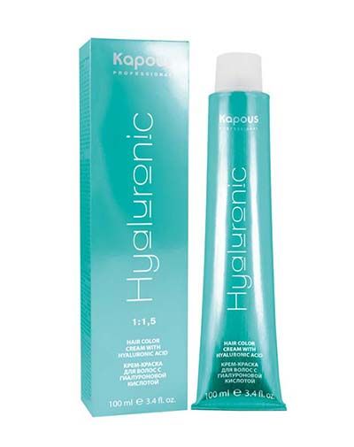 Kapous Professional Hyaluronic acid - Крем-краска 4.3 Коричневый золотистый, 100 мл Kapous Professional Hyaluronic acid - Крем-краска 4.3 Коричневый золотистый, 100 мл