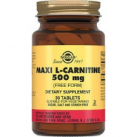 Аминокислота для превращения жиров в мышечную массу L-карнитин 500 мг в таблетках, 30 шт