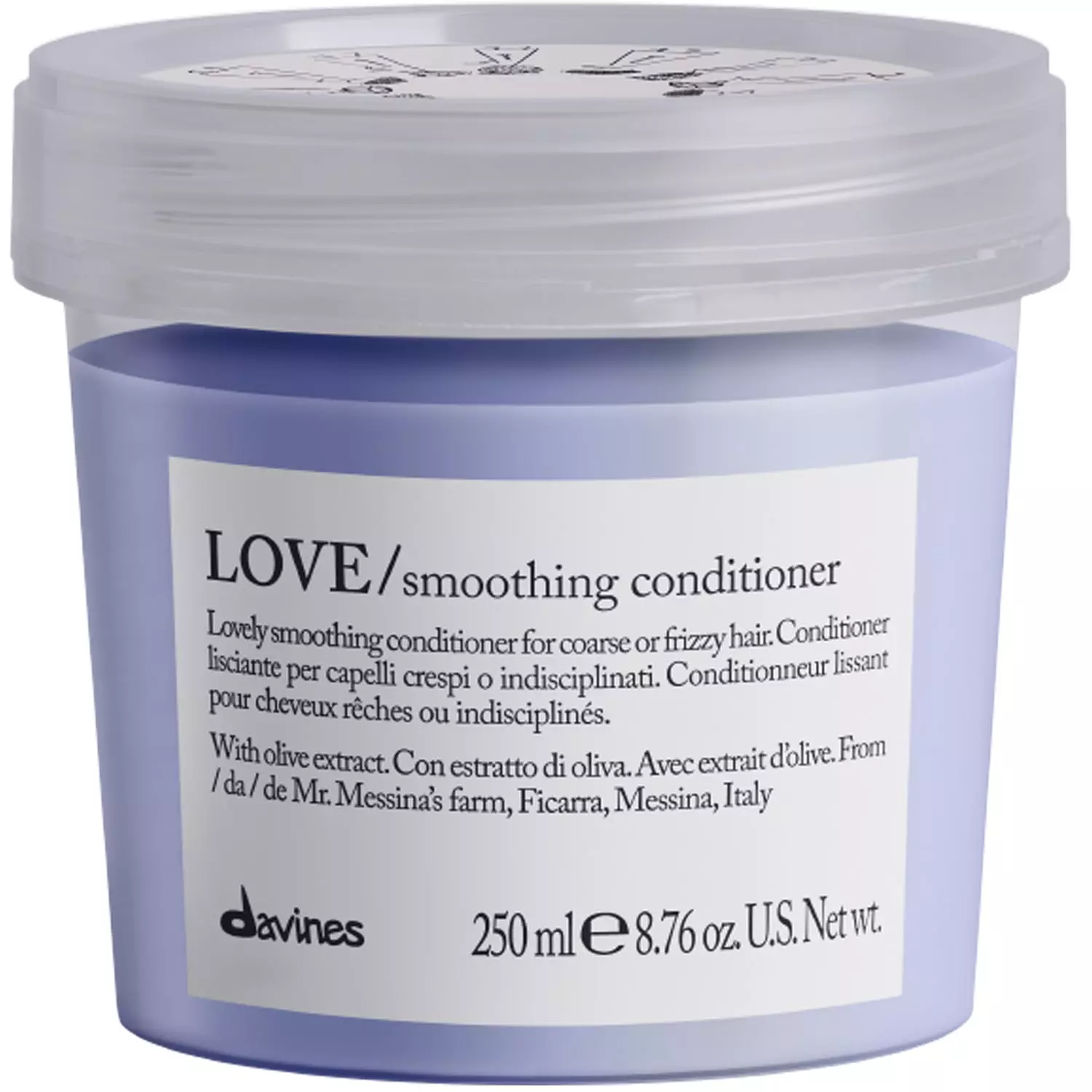 Кондиционер для разглаживания кудрявых волос Love Conditioner, 250 мл