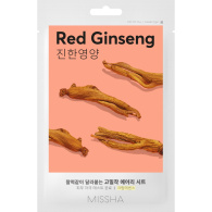 Тканевая маска с экстрактом красного женьшеня Red Ginseng, 19 г 