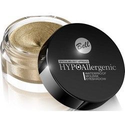 Bell Hypoallergenic Waterproof Mousse Eyeshadow - Кремовые тени для век, тон 02, золотистый, 23 гр Bell Hypoallergenic Waterproof Mousse Eyeshadow - Кремовые тени для век, тон 02, золотистый, 23 гр