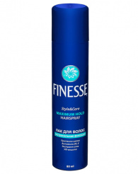 Finesse Styling Hairspray Maximum Hold - Лак для волос экстрасильной фиксации, 80 мл Finesse Styling Hairspray Maximum Hold - Лак для волос экстрасильной фиксации, 80 мл