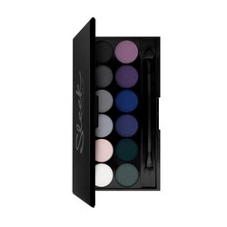 Sleek MakeUp Eyeshadow Palette I-Divine - Тени для век в палетке, тон Bad Girl 596, 12 тонов