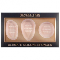 Makeup Revolution Ultimate Silicone Sponge Set - Набор силиконовых спонжей Makeup Revolution Ultimate Silicone Sponge Set - Набор силиконовых спонжей