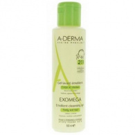 A-Derma Exomega Gel Lavant Emollient Corps Et Cheveux - Гель для тела и волос 2в1, 500 мл.