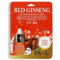 Ekel Red Ginseng Essential Mask - Маска тканевая с экстрактом с красного женьшеня, 25 г Ekel Red Ginseng Essential Mask - Маска тканевая с экстрактом с красного женьшеня, 25 г