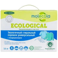 Экологичный универсальный стиральный порошок c кондиционером, 3600 г