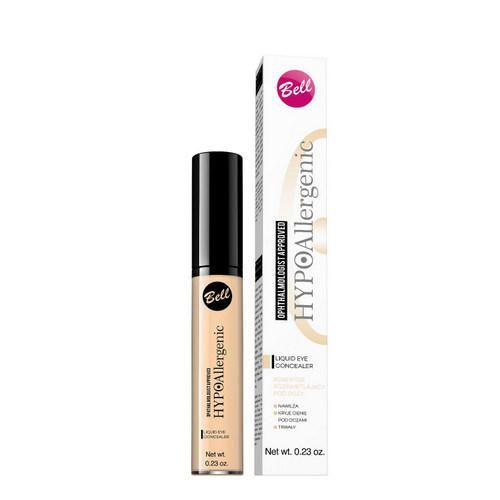Bell Hypoallergenic Liquid Eye Concealer - Корректор светоотражающий, гипоаллергенный, тон 01, светло-бежевый, 6 мл Bell Hypoallergenic Liquid Eye Concealer - Корректор светоотражающий, гипоаллергенный, тон 01, светло-бежевый, 6 мл