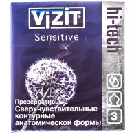 Презервативы №3 Hi-tech Sensitive, 3 шт
