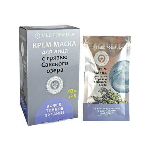 ДОМ ПРИРОДЫ Крем-маска ЭФФЕКТИВНОЕ ПИТАНИЕ для сухой кожи с грязью Сакского озера (саше пакет 30г упаковка картонный дисплей 10 шт) ДОМ ПРИРОДЫ Крем-маска ЭФФЕКТИВНОЕ ПИТАНИЕ для сухой кожи с грязью Сакского озера (саше пакет 30г упаковка картонный дисплей 10 шт)