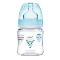 КАНПОЛ Бутылочка PP EasyStart с широким горлышком антиколик., 120 мл, 0+, голуб., In the clouds, голуб КАНПОЛ Бутылочка PP EasyStart с широким горлышком антиколик., 120 мл, 0+, голуб., In the clouds, голуб
