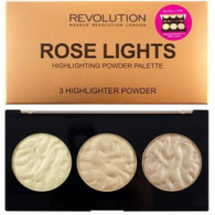 Makeup Revolution Highlighter Palette Rose Lights - Палетка хайлайтеров Makeup Revolution Highlighter Palette Rose Lights - Палетка хайлайтеров