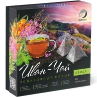 Подарочный набор "Иван-чай", 40 пирамидок х 2,5 г