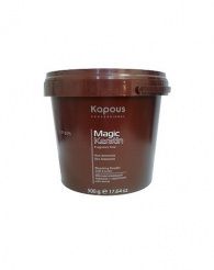 Kapous Professional Magic Keratin Non Ammonia - Пудра осветляющая в микрогранулах 500 мл
