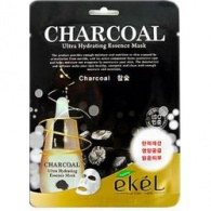 Ekel Charcoal Ultra Hydrating Mask - Маска тканевая с древесным углем, 25 г Ekel Charcoal Ultra Hydrating Mask - Маска тканевая с древесным углем, 25 г