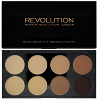Makeup Revolution Cover and Conceal Medium Dark - Палетка консилеров Makeup Revolution Cover and Conceal Medium Dark - Палетка консилеров