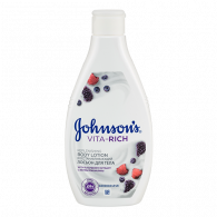 Johnson's Baby - Гель для душа с экстрактом  малины - Care VITA-RICH, 250 мл