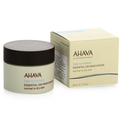 Ahava Time To Hydrate Essential Day Moisturizer - Базовый увлажняющий дневной крем для нормальной и сухой кожи, 50 мл