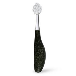 Radius Toothbrush Source - Зубная щетка мягкая с деревянной ручкой, черная