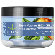 Скраб сахарный для тела Triple Moisture Fresh Citrus, 176 г