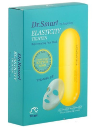 Тканевая омолаживающая маска Dr. Smart Elasticity Tighten с астаксантином для лица, 10 шт