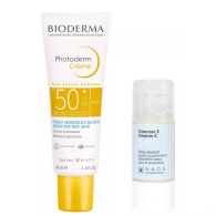 Набор: Bioderma солнцезащитный крем Photoderm SPF50, 40 мл + Etat Pur сыворотка с витамином Е, 15 мл