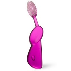 Radius Toothbrush Original - Зубная щетка мягкая классическая для левшей, фиолетовая