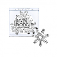 Invisibobble Nano Crystal Clear - Резинка для волос, цвет прозрачный, 3 шт