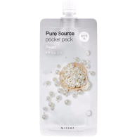 Увлажняющая маска для лица Pure Source Pocket Pack Pearl, 10 мл