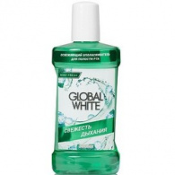 Global White - Ополаскиватель освежающий для полости рта, 300 мл Global White - Ополаскиватель освежающий для полости рта, 300 мл